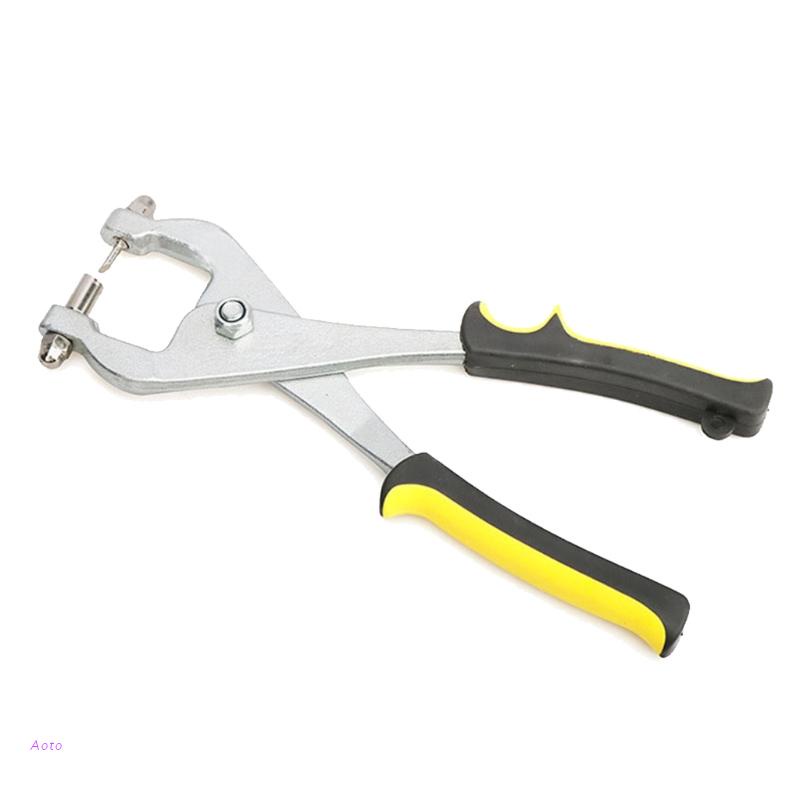 Aoto Dụng Cụ Kìm Bấm Đục Lỗ Bằng Kim Loại Dùng Để Đục Lỗ Trên Tấm Kim Loại Trang Trí Tường/Trần Nhà