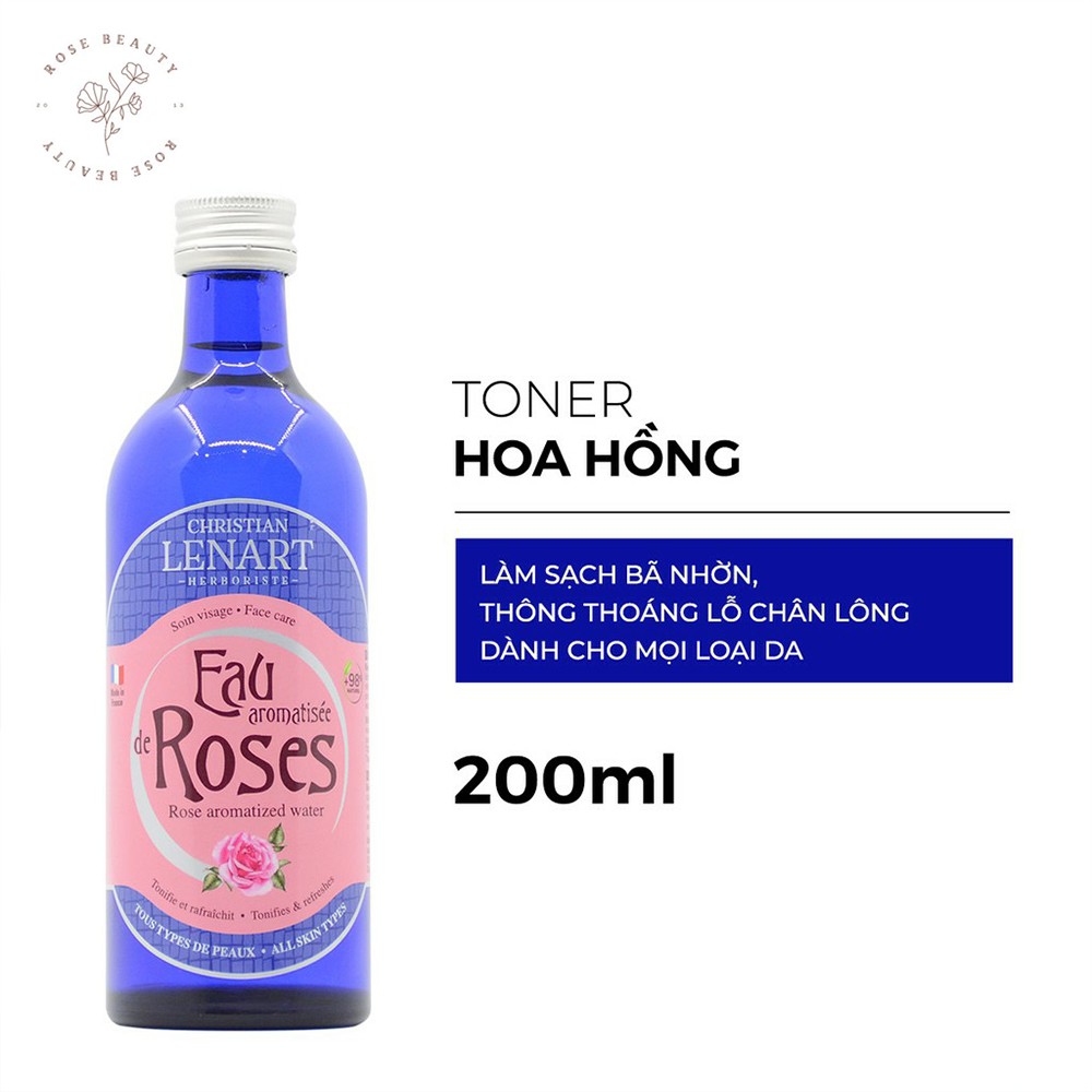 Toner Nước hoa hồng Christian Lenart cải thiện làn da 100ml / 200ml