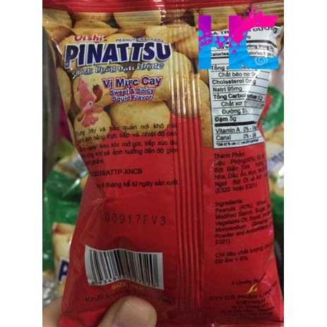 Đậu phộng oi shi - Pinattsu vị mực cay