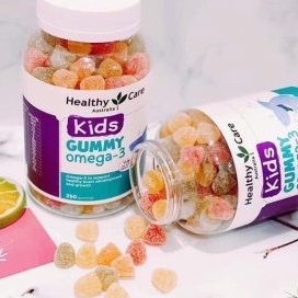 Kẹo dẻo Omega 3, Kẹo Gummy Kids Healthy Care cho trẻ của Úc lọ 250 viên