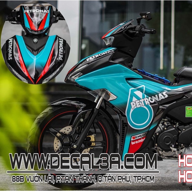 Tem trùm Exciter 155 PETRONAS