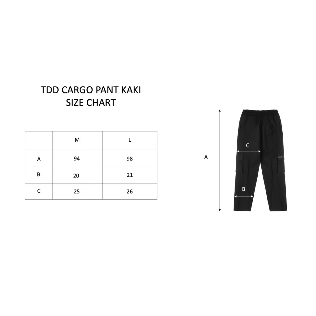 TDD ➖ Cargo pant / Kaki