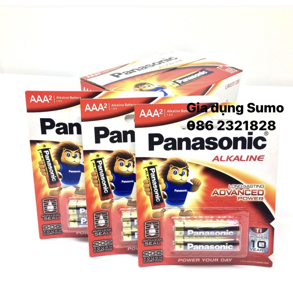 Pin Kiềm Panasonic Alkaline AA / AA 1,5V