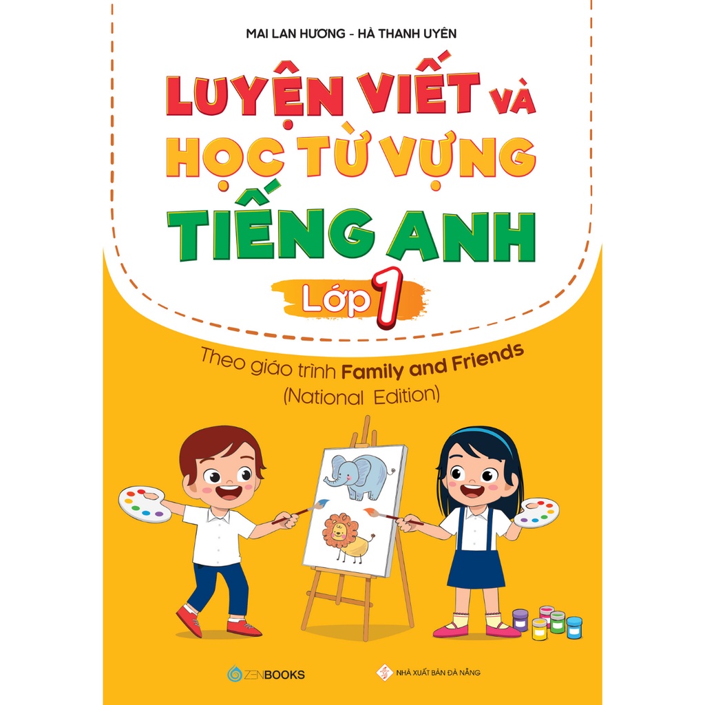 Sách Luyện Viết Và Học Từ Vựng Tiếng Anh Lớp 1 Mai Lan Hương