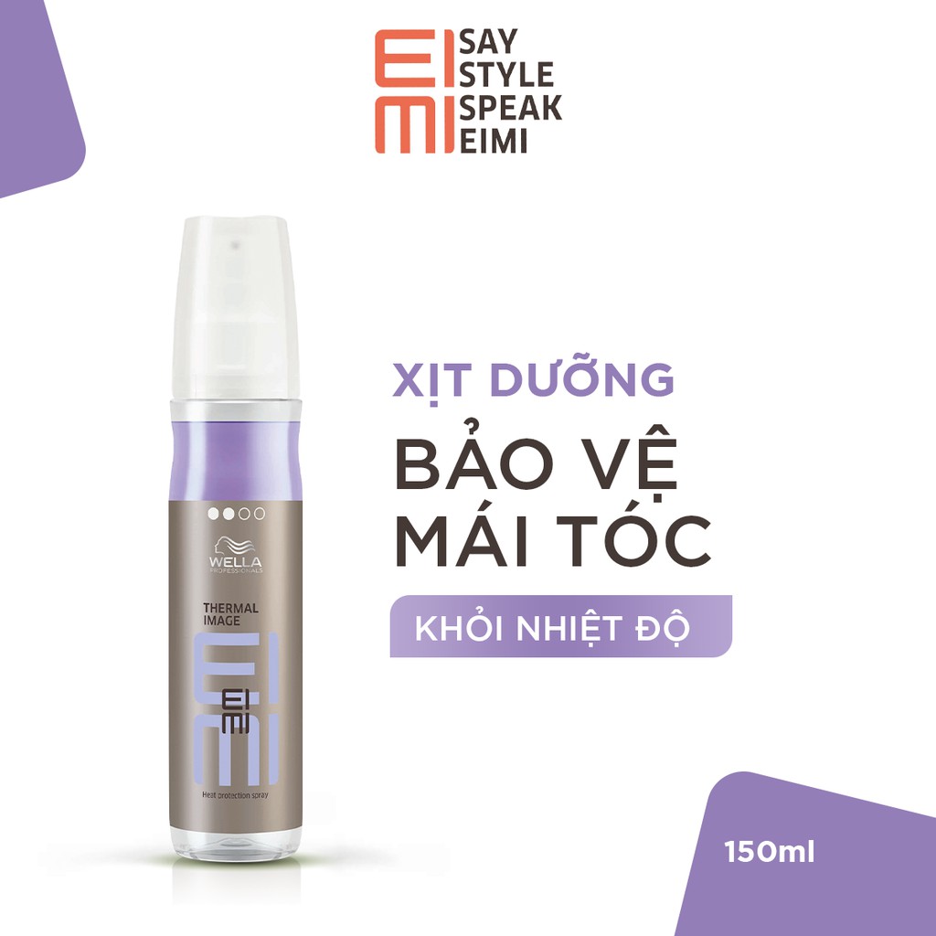 Xịt Dưỡng Wella EIMI Bảo Vệ Tóc Trước Khi Dùng Nhiệt Tạo Kiểu Thermal Image 150ml