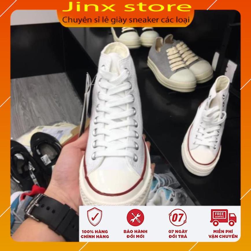 [Free ship ] Giày Thể Thao Sneaker Cv Trắng Cổ cao 1.1 Jinx Store