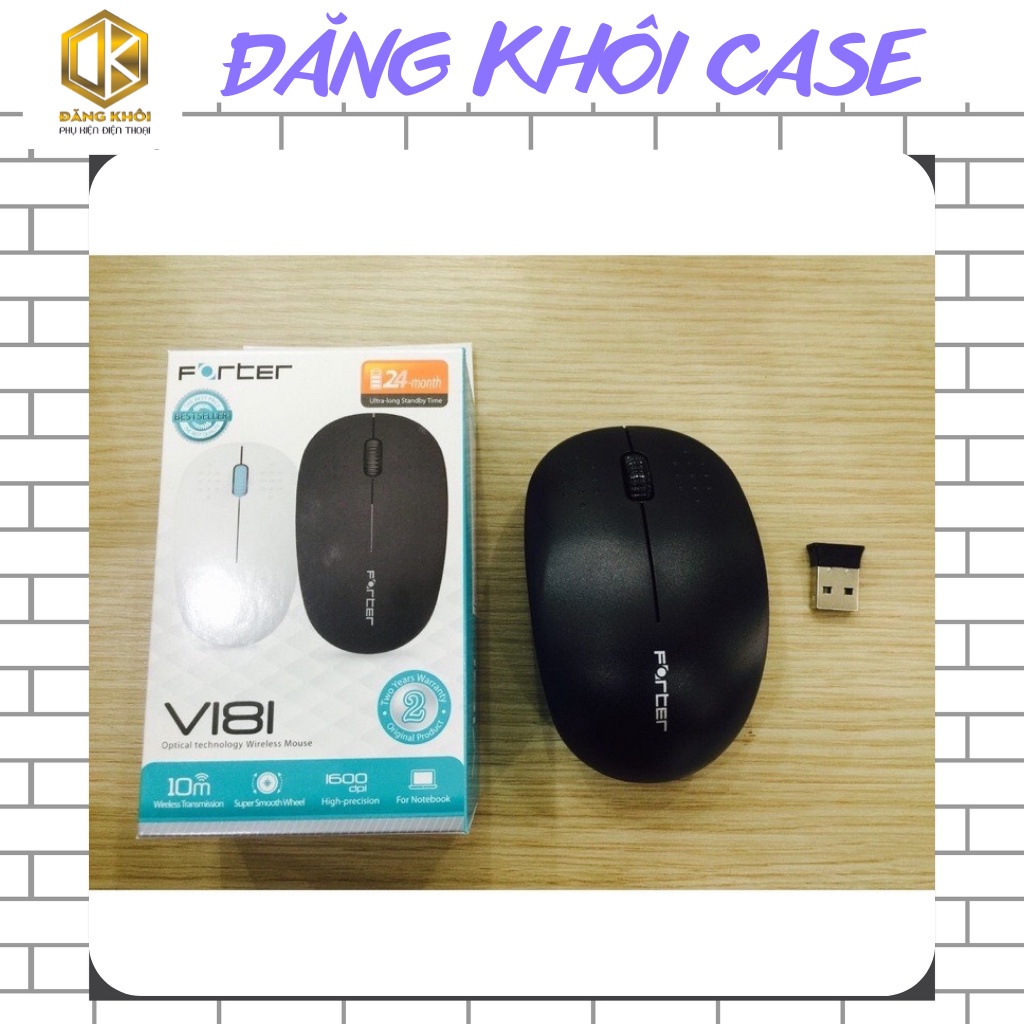 Chuột không dây Forter V181 chính hãng bảo hành đổi mới 6th DKCase