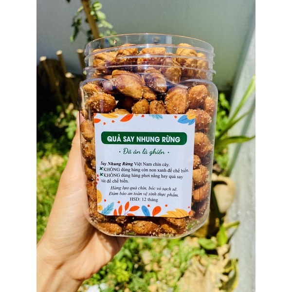 Quả say rừng lắc muối ớt tặng kèm ớt bột khô