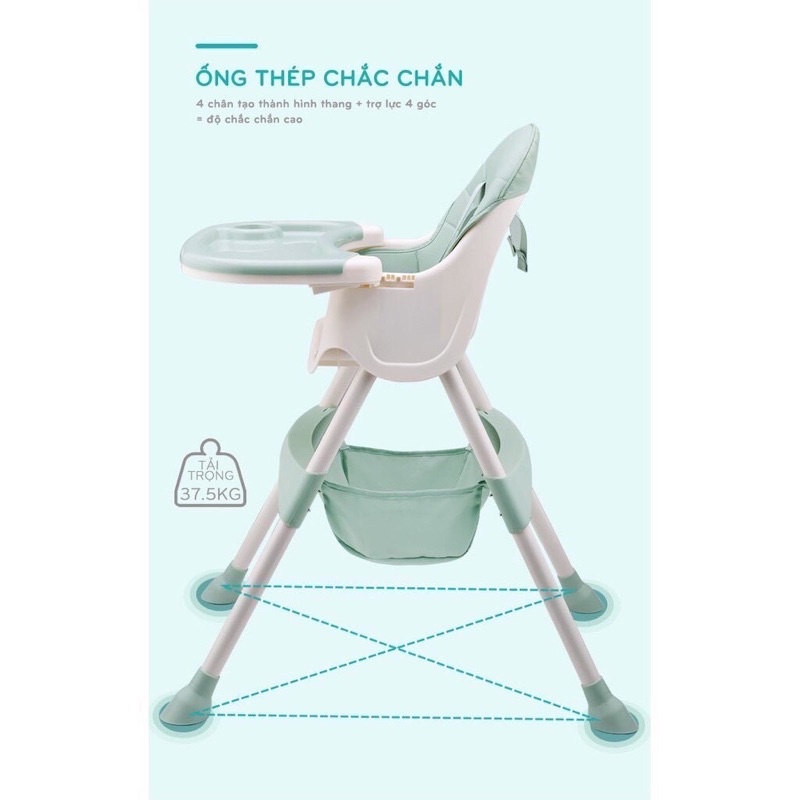 Ghế ăn dặm Umoo