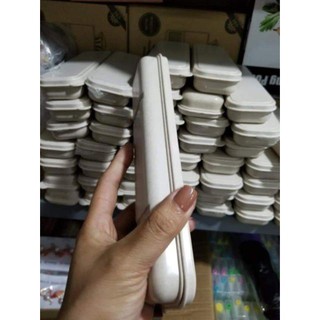 Bộ đũa, thìa, dĩa cán gỗ sồi hộp đựng lúa mạch