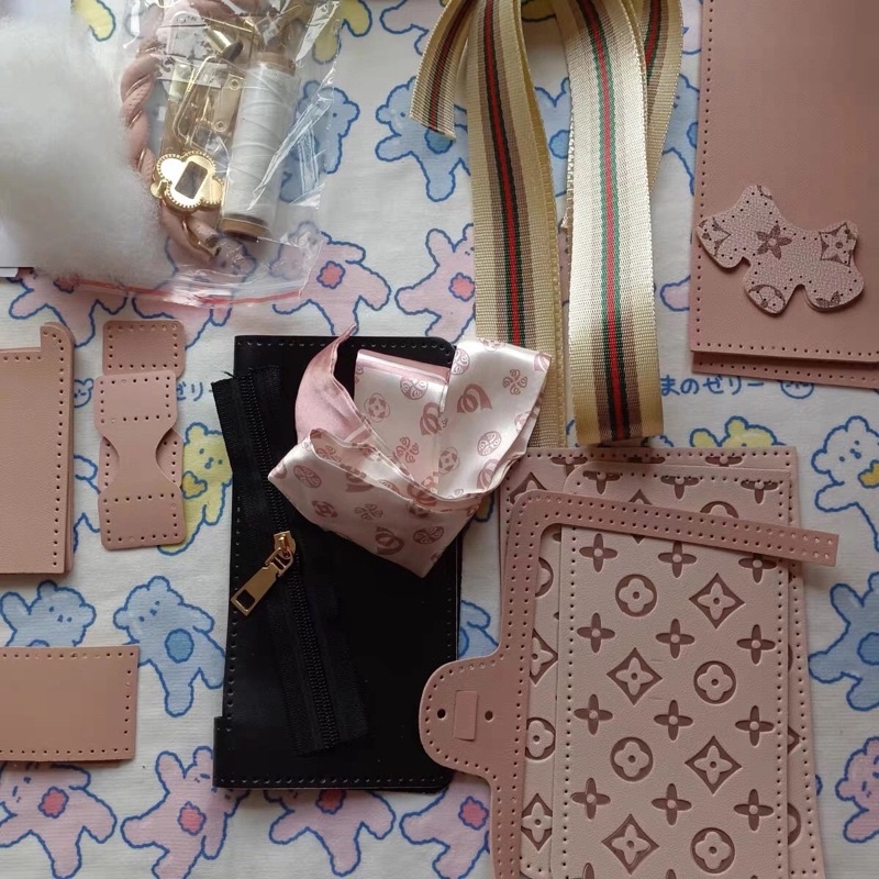 M1_Túi Xách Da PU Tự May Handmade "Có Video"