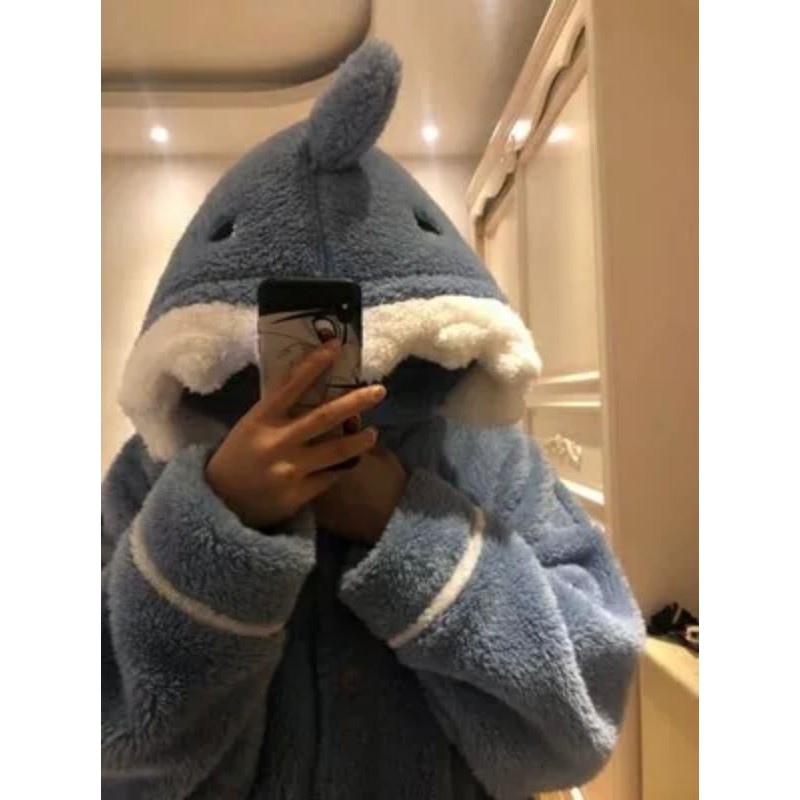 Bộ ngủ bông hình cá mập (có ảnh thật) | BigBuy360 - bigbuy360.vn