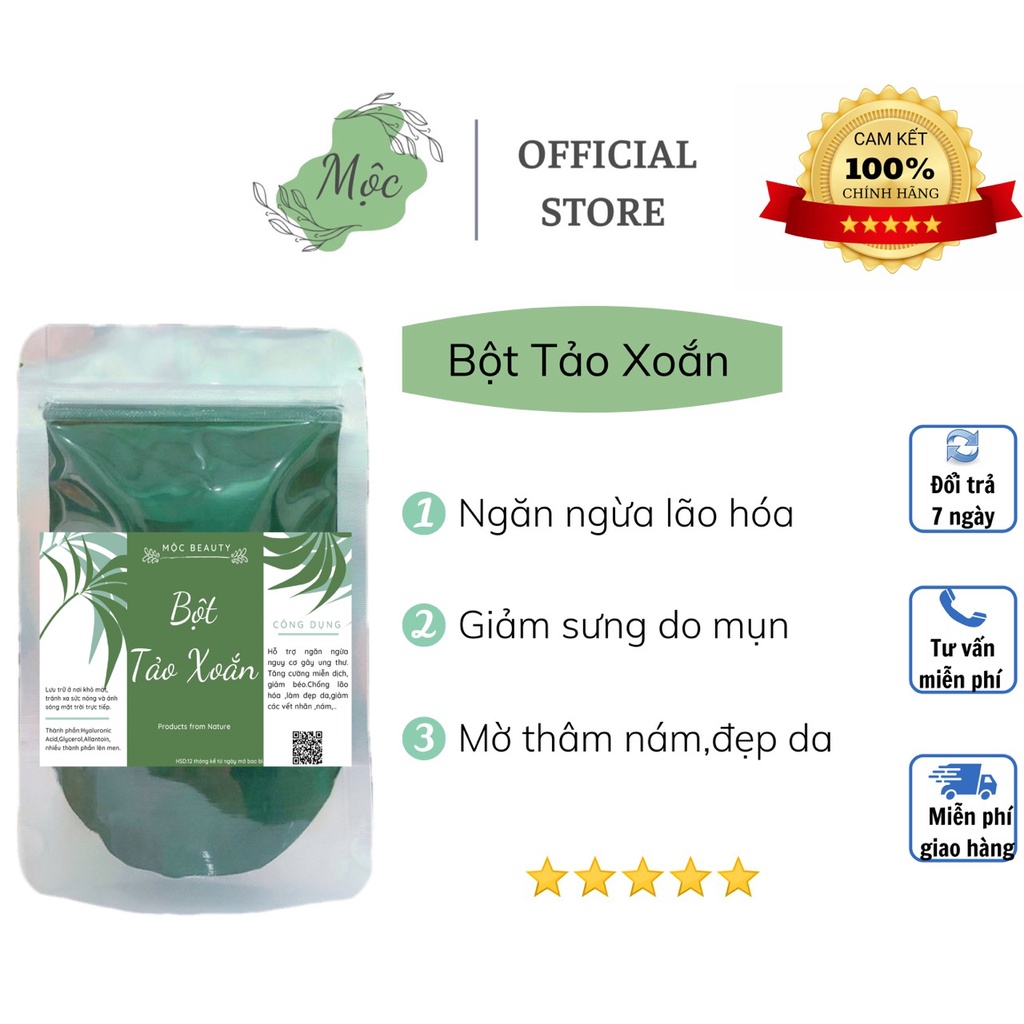 1kg Bột tảo xoắn nguyên chất
