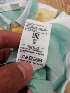 Áo sơ mi gap cho bé trai