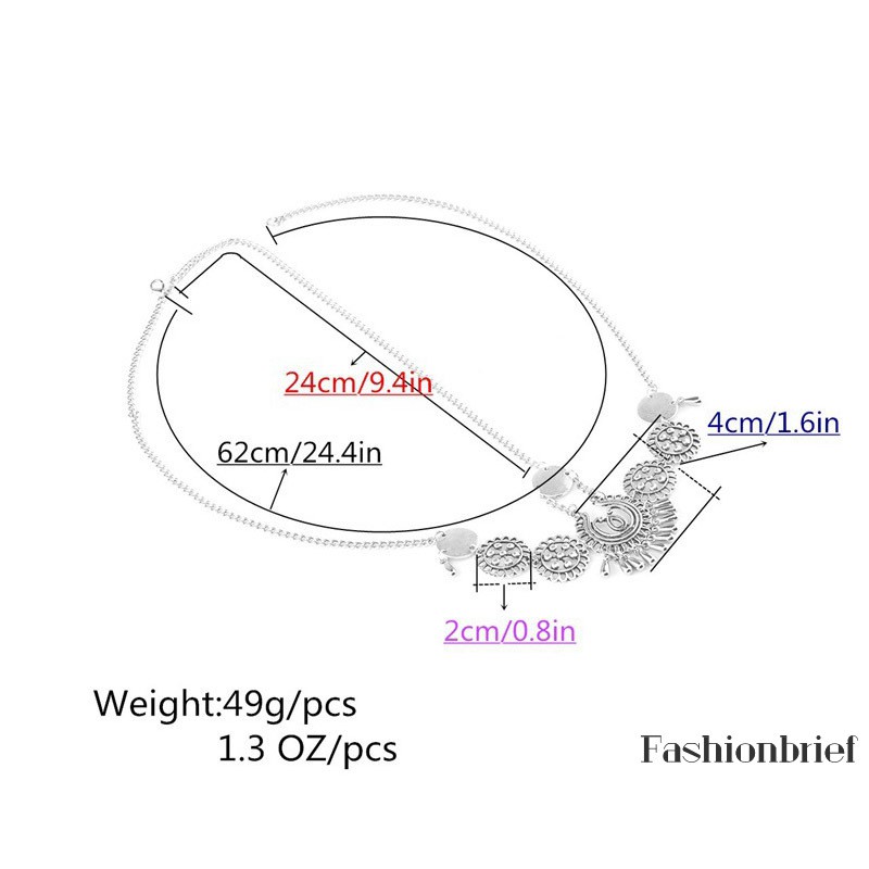 Vòng đội đầu bằng kim loại phong cách cổ điển cho nữ
