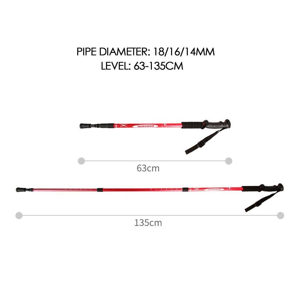 Gậy Đi Bộ Bằng Nhôm Có Thể Gấp Gọn Tiện Dụng