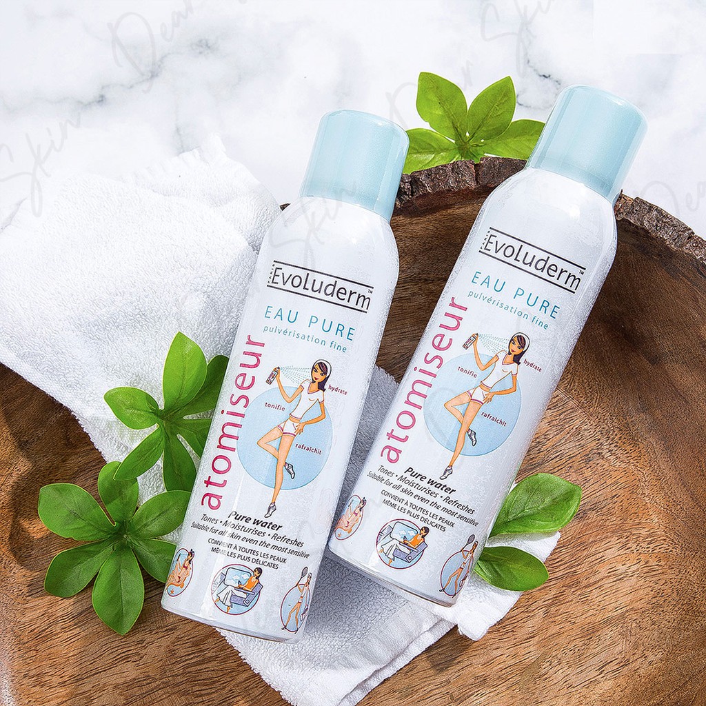 [Chính Hãng] Nước Xịt Khoáng Evoluderm Atomiseur Eau Pure cấp ẩm, bổ sung khoáng và làm dịu da | BigBuy360 - bigbuy360.vn