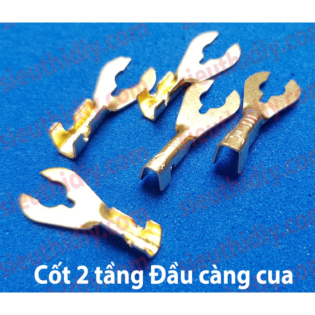 Cos càng cua 2 tầng 4-8mm bằng Đồng (gói)