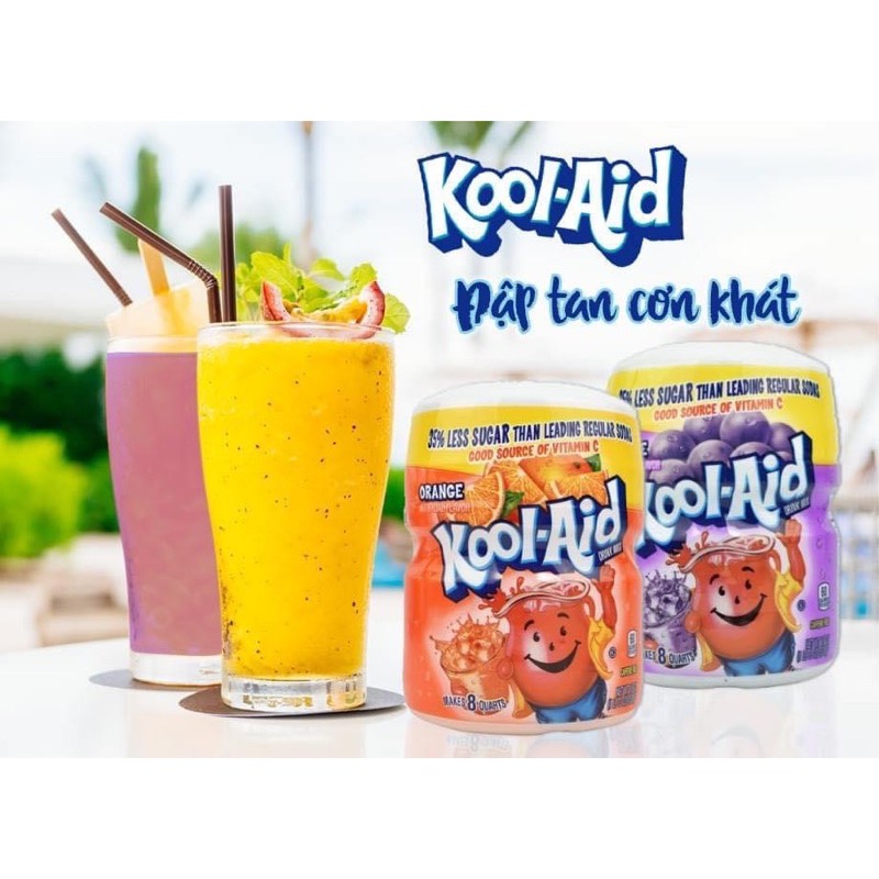  BỘT TRÁI CÂY KOOL-AID MỸ