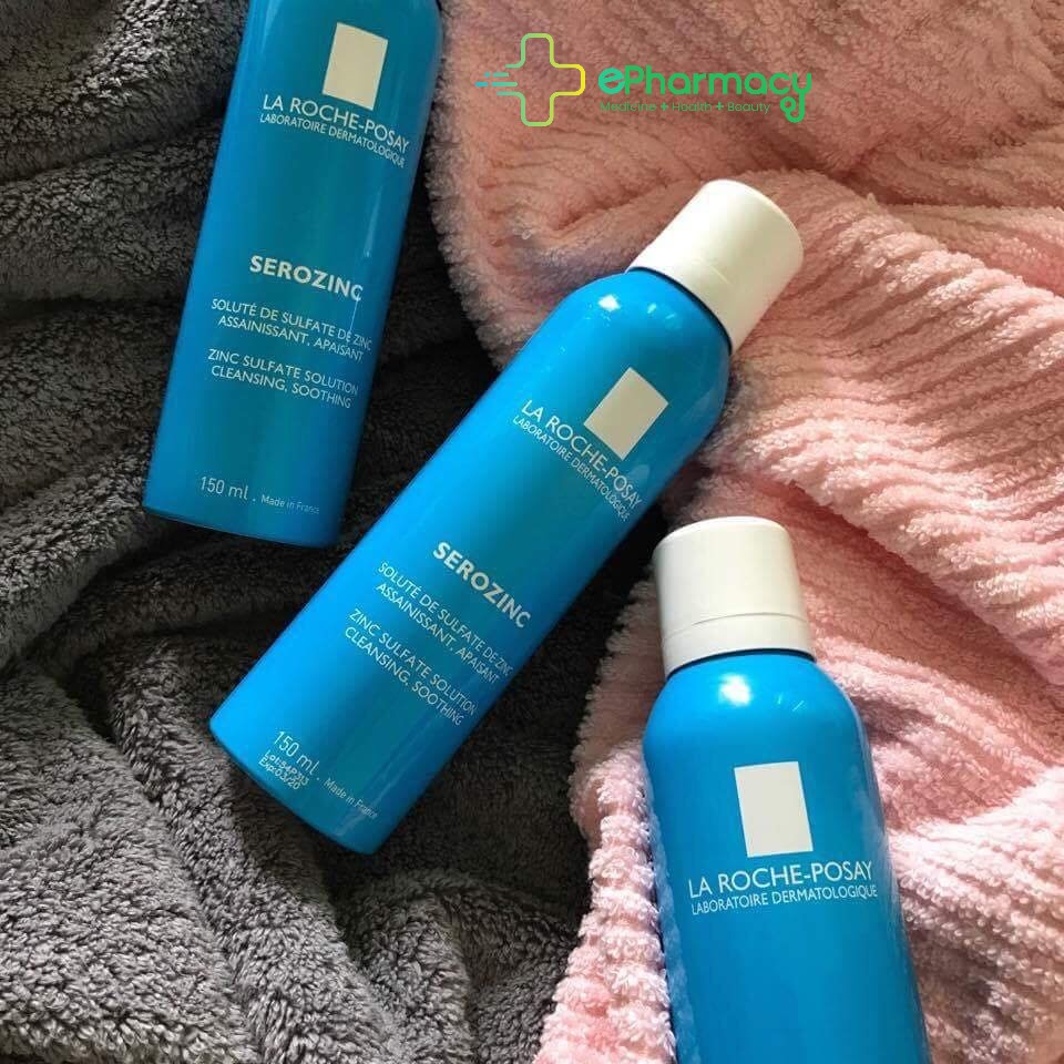 Xịt Khoáng LA ROCHE POSAY Serozinc Zinc Sulfate Solution Cleansing, Soothing cho da dầu mụn | BigBuy360 - bigbuy360.vn