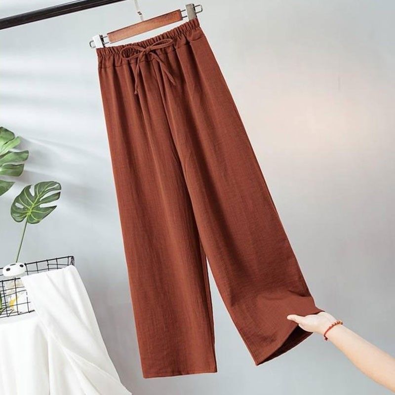 Quần Suông Ống Rộng Nữ Dây Rút | BigBuy360 - bigbuy360.vn