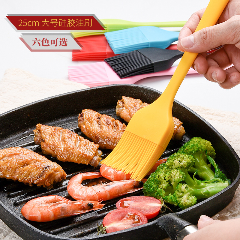 Cọ Quét Dầu Ăn Nhiều Màu Không Độc Hại 25x4.5cm