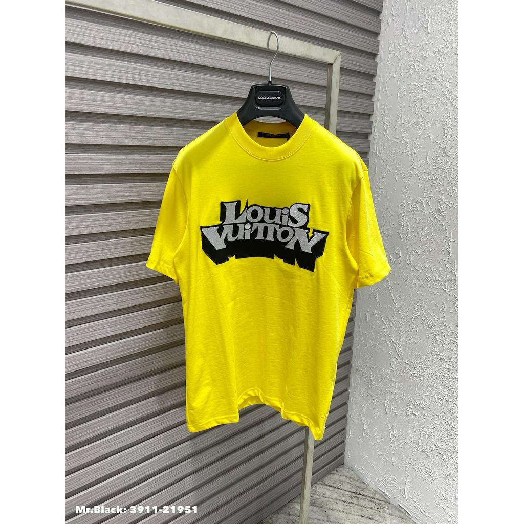 ÁO PHÔNG LV HOẠ TIẾT THÊU FULL CAO CẤP