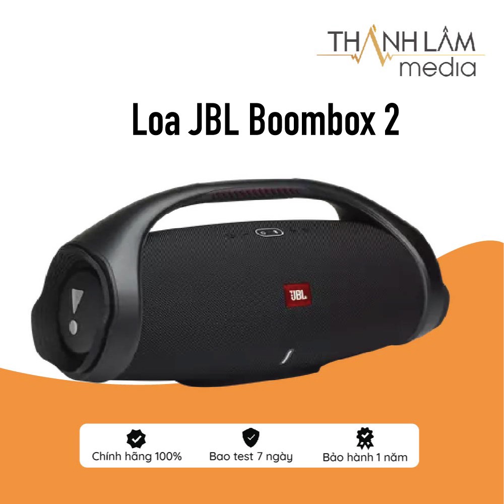 Loa bluetooth JBL Boombox 2 chính hãng - âm thanh tiệc tùng hoàn hảo - bao test 7 ngày bảo hành 12 tháng