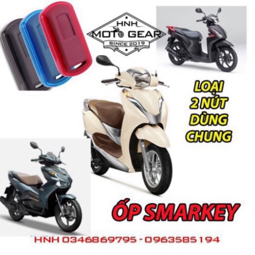 Bọc Smartkey Trong Suốt Cho Honda Air Blade , Lead , Vision