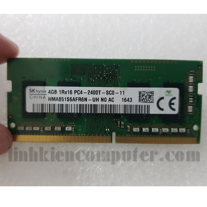 Ram Laptop 4GB DDR4 bus 2133p - 2400t - 2666v nhiều hãng chọn ngẫu nhiên