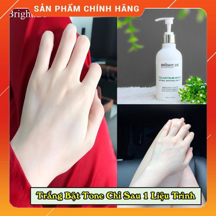 Tắm Trắng, Sữa Tắm Trắng Da BRIGHT DOCTOR Giúp Làn Da Trắng Sáng Mịn Màng Chai 300ml - Hàng Chính Hãng