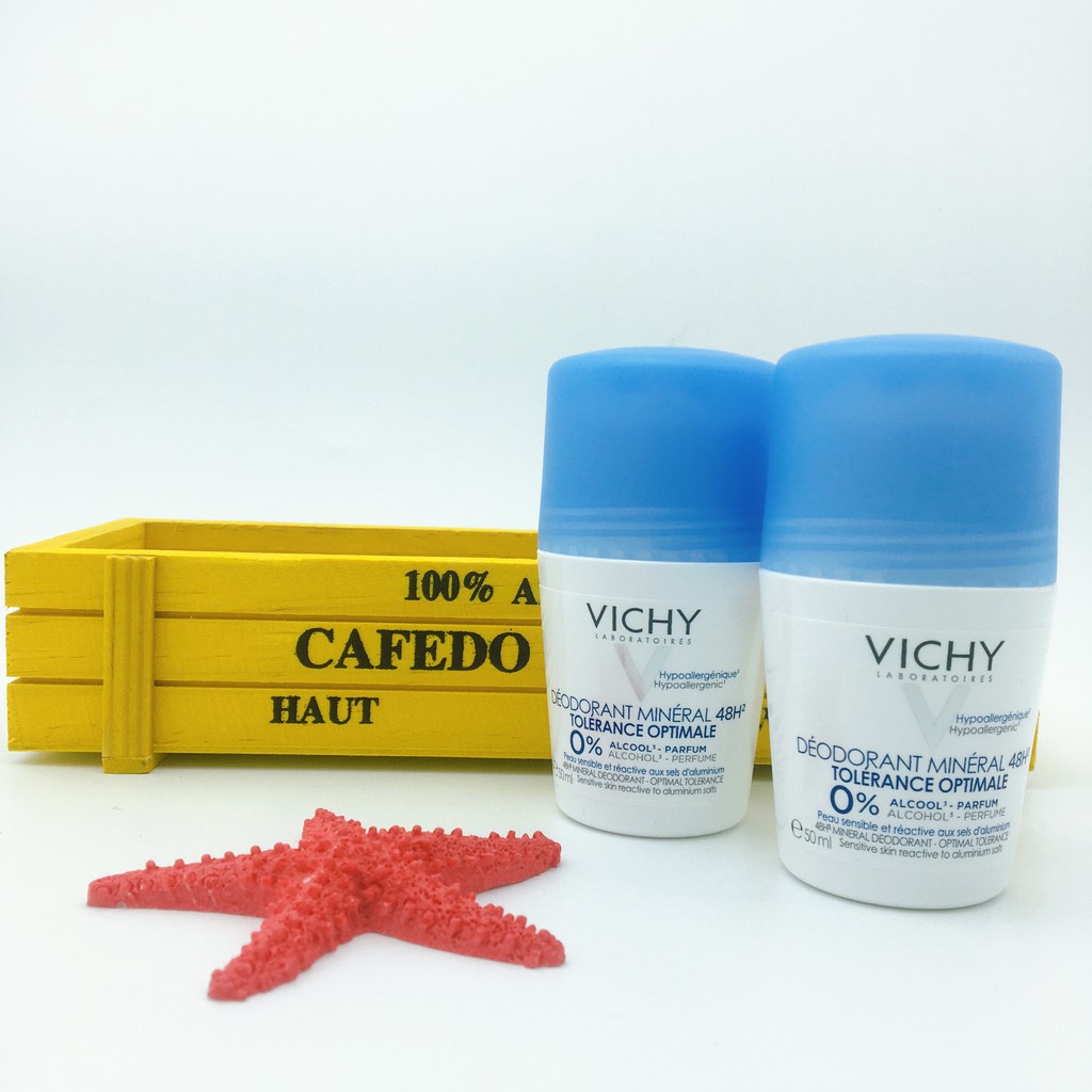 Lăn Khử Mùi Vichy Mineral Deodorant 48h (Không Muối Nhôm) - Cila House