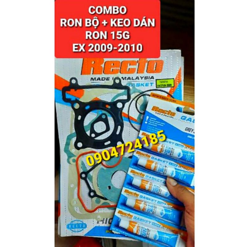 RON MÁY EXCITER 2009-2010 + KEO DÁN RON 15G MALAYSIA