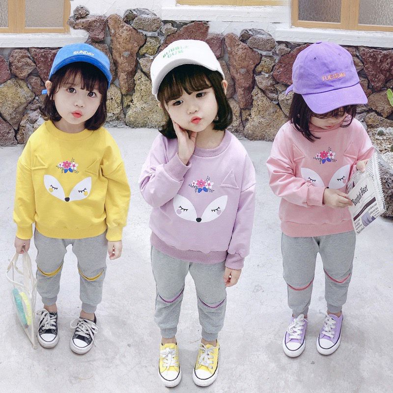 Combo 3 bộ nỉ da cá cho bé