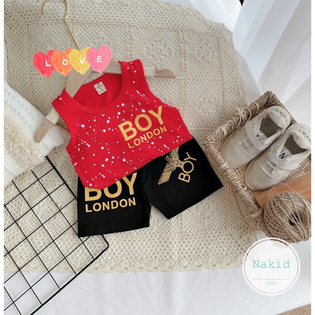 [MẪU MỚI] BỘ BA LỖ BOY LONDON CHẤT COTTON MỀM MÁT CHO BÉ YÊU SIÊU CƯNG 7-30KG. VIDEO THẬT. XƯỞNG MAY BIBO