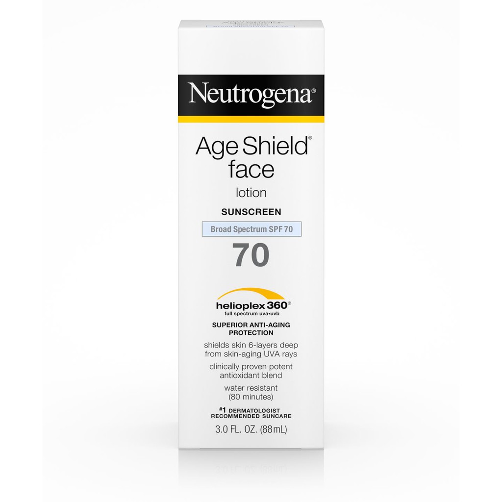 Kem chống nắng chống lão hoá Neutrogena Age Shield Face SPF70