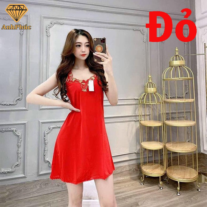 Đầm ngủ thun lạnh phối ren mặc mát Anh Phúc + Đầm Bản Ren | BigBuy360 - bigbuy360.vn