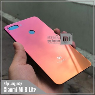 Nắp lưng kính thay thế cho Xiaomi Mi 8 Lite