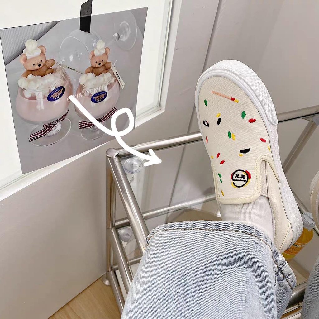 CÓ SẴN - Giầy lười Nữ thuê ulzzang- Hàng Quảng Châu chết lương cao