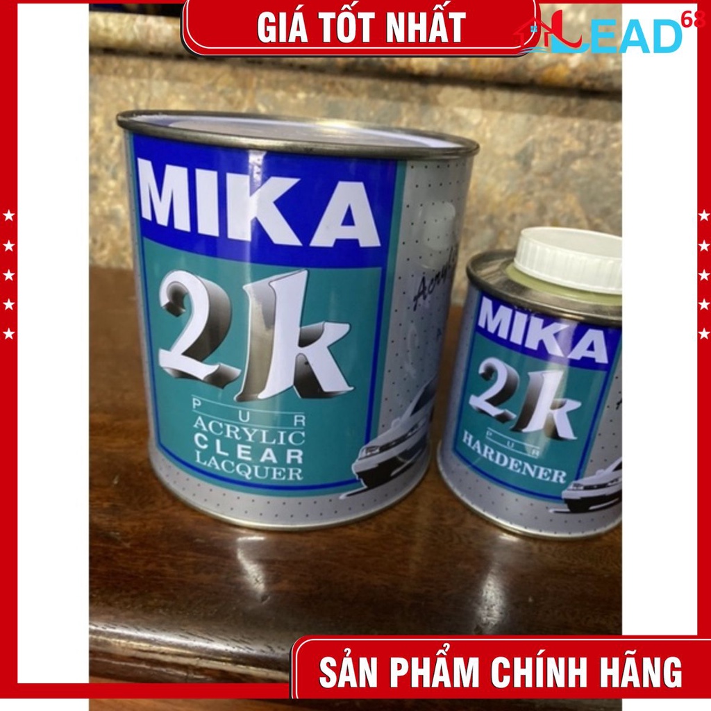 Dầu bóng tăng độ cứng 2 thành phần MiKa 2K