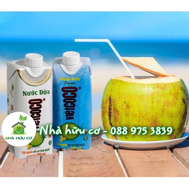 Nước dừa tươi Vietcoco - Thanh mát ngọt lành từ dừa tự nhiên