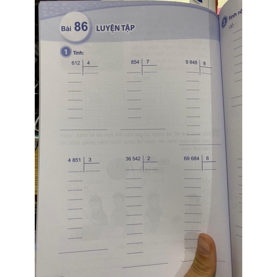 Sách - Vở bài tập Toán 3 tập 2 ( Cánh diều ) + Bán kèm 1 quyển Bé tập tô màu