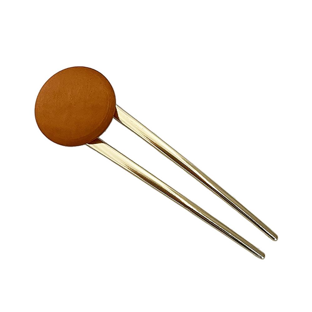 Trâm Cài Tóc Bằng Gỗ Họa Tiết Hình Học Thời Trang