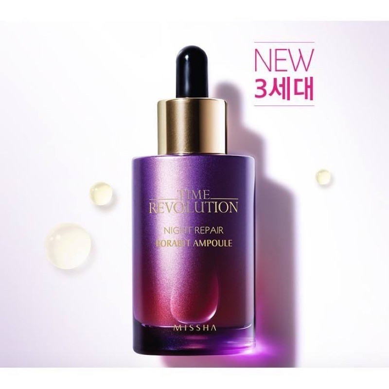 (Mini) Tinh chất dưỡng đêm Time Revolution Night Repair Probio Ampoule Missha