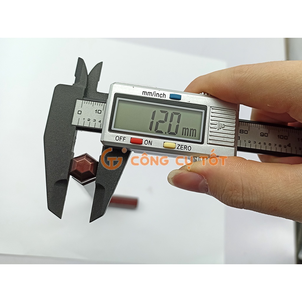 Lục giác đầu bi lẻ 12mm chữ L 245x55mm xi nâu Kapusi