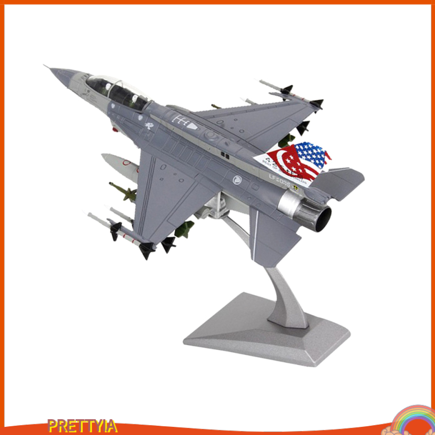 Đồ trang trí Máy Bay Chiến Đấu F16D Falcon Cỡ 1 / 72