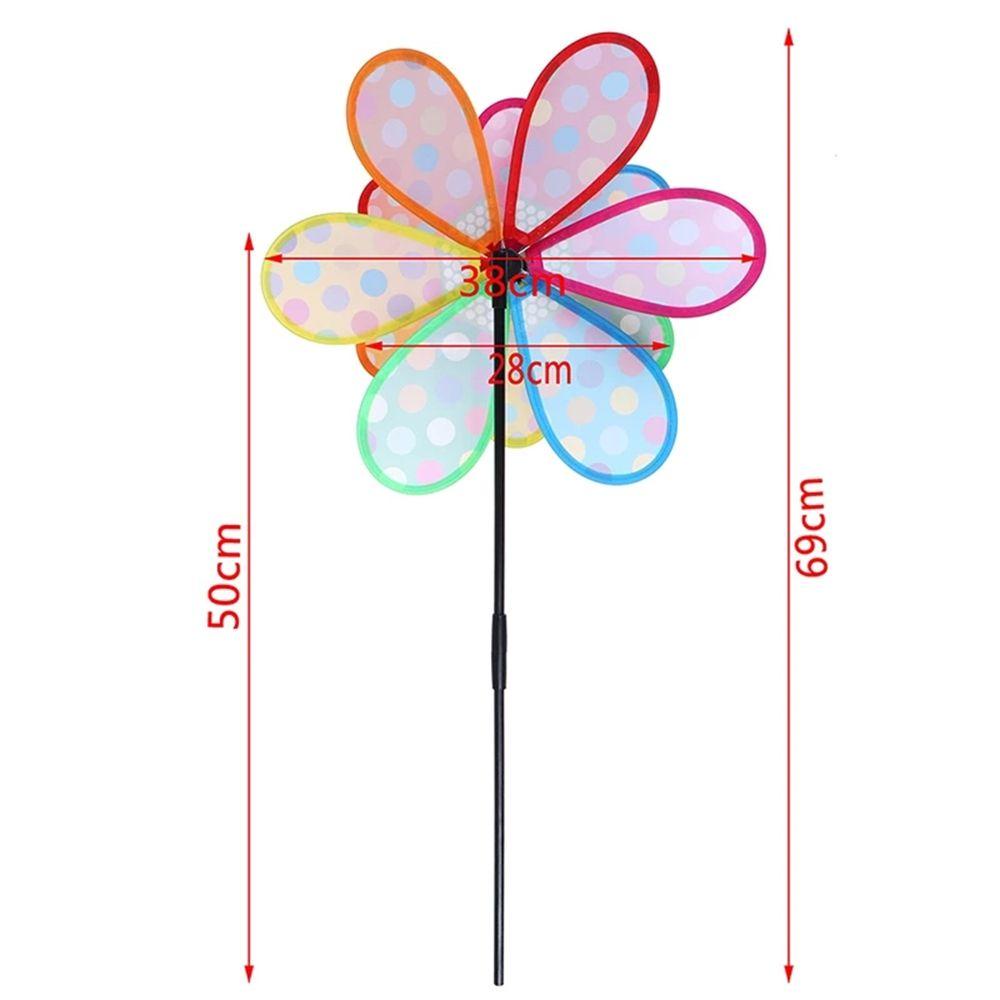 Chong Chóng Đồ Chơi Hai Lớp Thủ Công Ngoài Trời Cho Bé