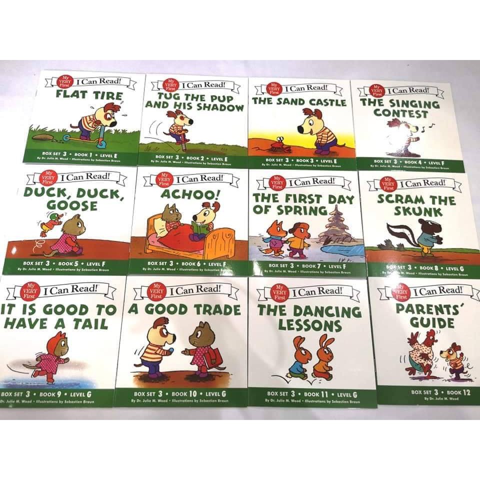 I can read mini (Boxset 3 - 12q)