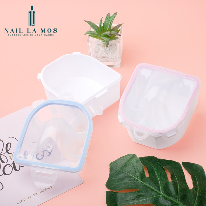 Bát ngâm tay làm nail loại 2 lớp bền đẹp - Bát nhựa chuyên dụng cho dân làm móng