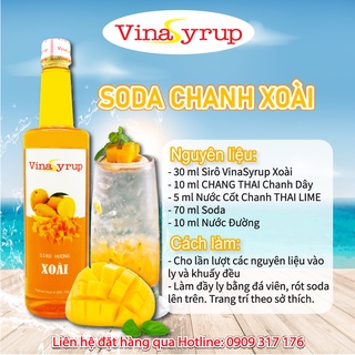 Siro Xoài VINASYRUP 750ml